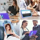 Чехол ARM Standart для планшета Samsung Galaxy Tab S6 Lite P610 противоударный с откидной подставкой Purple - изображение 6