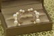 Серьги Xuping Jewelry месяц с жемчугом 2,6 см золотистые - изображение 1