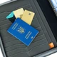 Папка для сімейних документів з натуральної шкіри А4 Україна т.сірий - зображення 7