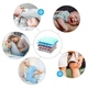 Грелочка из косточек вишни и ароматом лаванды 13х16 см. Серая Babyono - изображение 6
