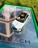 Картина сувенир с масштабной моделью авто Mercedes Maybach s680 метал рамка дерево 50x70см - изображение 3