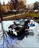 Картина сувенир с масштабной моделью авто BMW M4 GT3 метал рамка дерево 50x70см - изображение 2