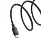 Кабель для зарядки Baseus Silky Series USB Type-C, 1м, 2.4A, с чипом E-mark, P10377703113-00 Black - изображение 4