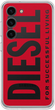 Etui Samsung Diesel Back Plate do Samsung Galaxy S23 Red-Black (GP-TOS911TLDRW) - obraz 1