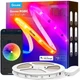 Taśma LED inteligentna Govee H612C Strip Light S z powłoką ochronną, 10 m, RGBICW, WI-FI/Bluetooth Biała (H612CCD1) - obraz 1