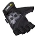 Мотоперчатки без пальцев W-TEC Black Heart Wipplar XS черные, ремешок на липучке(ISL_497CD14DF8AB) - изображение 2