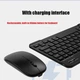 Бездротова Клавіатура та Миша JEQANG JB-350 |УКР/АНГ раскладка, Bluetooth| Black - зображення 4