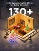 Гірлянда Smart LED Govee H80C4 Christmas String Lights 2, RGBWIC, 20м, кабель прозорий (H80C4C41) - зображення 5