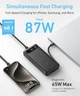 Внешний аккумулятор Anker Power Bank 20,000mAh USB-C Cable 87W Max Fast Charging - White - изображение 2