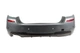 Задний бампер M-Performance для BMW 5 F10/F11/F07 2010-2016 (одинарный выхлоп) - изображение 1
