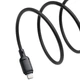 Дата кабель Baseus Silky Series OS Fast Charging USB to Lightning 2.4A (2m) (P1037770) (Cluster Black) (218983) - изображение 2