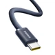 Кабель Type-C на Type-C Baseus Dynamic 4 Series Fast Charging Data Cable (1m, 100W, 5A, 480 Mbps). Dark Blue - зображення 2
