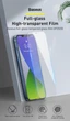 Защитное стекло для iPhone 12 Pro Max 6.7" Baseus Full-Glass Film (2 шт, набор для поклейки) - изображение 4