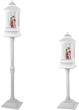 Lampion Lean Toys ze Świętym Mikołajem biały (5905214976750) - obraz 3