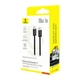 Кабель Type-C на Type-C Baseus Dynamic 4 Series Fast Charging Data Cable (1m, 100W, 5A, 480 Mbps). Black - изображение 10