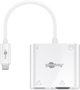 Адаптер Goobay USB-C на HDMI/VGA/USB-C/3.5 mm jack Multiport White (4040849524189) - зображення 2