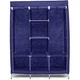 Шкаф тканевий складний STORAGE WARDROBE 175 х 130 х 45 см, синій - зображення 2
