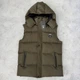 Спортивный мужской жилет хаки с капюшоном 2XL hark-1179 - изображение 1