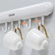 Универсальная настенная вешалка с крючками Towel hook LY-839 5 кг 41 см - изображение 3