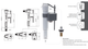 Арматура наповнювальна KOER KT-0101-3/8" з універсальним підведенням та латунним різьбленням 3/8" (KR5056) - изображение 2