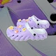 Жіночі сабо крокси Фіолетові бузкові Luck Line з джибітсами 5117-391 41р - зображення 4