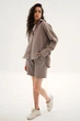 Костюм жіночий лляний Grey XS - зображення 1