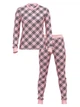 Термо пижама (лонгслив + штаны) женская хлопковая Victoria's Secret (3226437983950) XS розовая - изображение 4