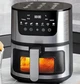 Мощная фритюрница без масла Rainberg RB-2268 8 л Сенсорная аэрофритюрница Аэрогриль мультипечь 4200 Вт - изображение 5