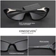 Чоловічі поляризаційні сонцезахисні окуляри KINGSEVEN 764 Black Silver - зображення 4