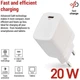 Зарядний пристрій Emos V01G20 1xUSB-C GAN PD 20W 220V - зображення 3