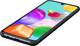 Панель Samsung Silicone Cover для Galaxy A41 Black (EF-PA415TBEGEU) - зображення 5