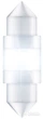 Автолампа Osram 6497CW-01B C5W 12V 1W 6000K (6497CW-01B) - изображение 2