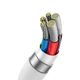 Кабель Baseus Superior 2 USB4 Full-Function Fast Charging Cable Type-C to Type-C 240W 1.8м White (P10365200211-05) - изображение 5