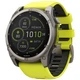 Смарт-годинник Garmin Fenix 8 51mm Solar Sapphire Titanium w. Amp Yellow/Graphite Silicone Band (010-02907-20/21) - изображение 1