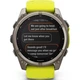 Смарт-годинник Garmin Fenix 8 51mm Solar Sapphire Titanium w. Amp Yellow/Graphite Silicone Band (010-02907-20/21) - изображение 8