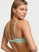 Кружевной бюстгальтер Victoria's Secret Tease Lace Unlined Demi Bra 75B Зеленый (26983053) - изображение 2