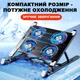 Охлаждающая подставка для ноутбука UFT 4 17" Black (UFTT101-4fanB) - изображение 2