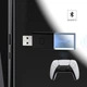 USB-A Bluetooth 5.0 ресивер-адаптер DOBE для подключение контроллера DualSense от консоли PS5 / PS5 Slim / PS5 Pro, DualShock PS4 PRO / Slim / Fat, геймпада Microsoft Wireless Controller Xbox One, Nintendo Switch Pro к ПК/ноутбуку на Windows - изображение 3
