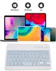 Клавіатура бездротова BeCover Bluetooth EN/UA Light Blue (BC_713410) - зображення 5