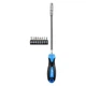 Отвертка с гибким стержнем и битами 9шт 215мм Molder CrV PH SL Torx (MT32309) - изображение 1