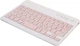 Клавіатура бездротова BeCover Bluetooth EN/UA Pink (BC_713411) - зображення 2