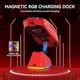 Игровая мышка Attack Shark X11, 3 вида подключения (2.4 G/Bluetooth/провод), с зарядной базой (ARGB док станция), 22000dpi, красная - изображение 5