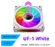 Вентилятор UPSIREN UF-1 PRISM 4 PRO ARGB WHITE (UF-1 PRISM 4 PRO WHITE REVERSED) - изображение 1