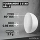Мячи для настольного тенниса Joola Tournament 40+ 12 шт (44322) - изображение 2