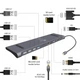 Док станція Cablexpert A-CM-COMBO11-01 - изображение 2