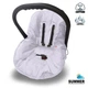 Всесезонный трансформер 4 в 1, вкладыш-конверт "All-Season Baby Travel CC", ART-0000709, белый с голубым - изображение 5