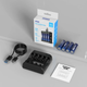 Набір акумуляторна батарея AA XTAR Blue PRO 1.5V Li-ion 4150mWh/2500mAh 4шт. та зарядний пристрій XTAR L4 Type-C - изображение 2