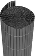 Dwustronna mata bambusowa ModernHome by Multistore 100 x 500 cm antracyt (BP-210 GREY) - obraz 3