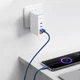 Кабель для швидкого заряджання Baseus CAJY000503 Crystal Shine Series USB to Type-C 100W 200см blue - зображення 5