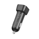 Автомобільний зарядний пристрій BOROFONE BZ28A Trophie PD30W+QC3.0 car charger Black (6941991110818) - зображення 6